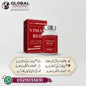Vimax Red Capsules 60s original bottle for male stamina and vitality price in Pakistan