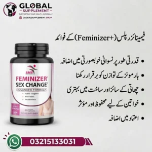 Home 41 SMS Feminizer 60 Capsules product packaging